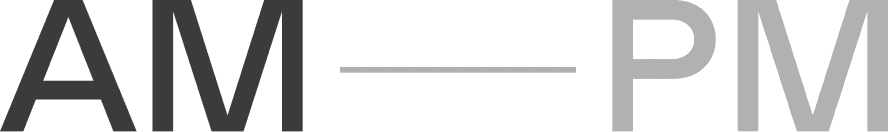 AM PM logo
